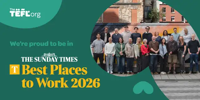 The TEFL Org included in The Sunday Times Best Places to Work list 2026