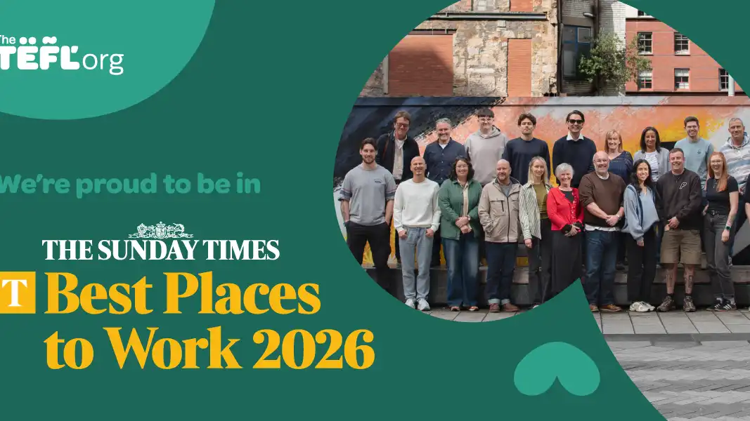 The TEFL Org included in The Sunday Times Best Places to Work list 2026
