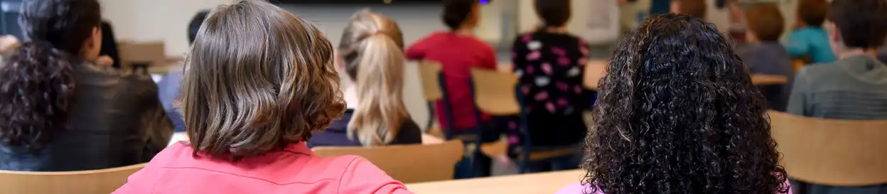 Children in a classroom