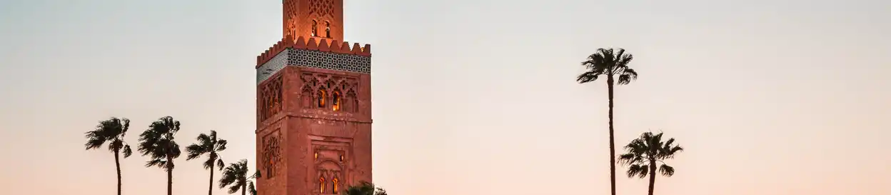A Moroccan dusk