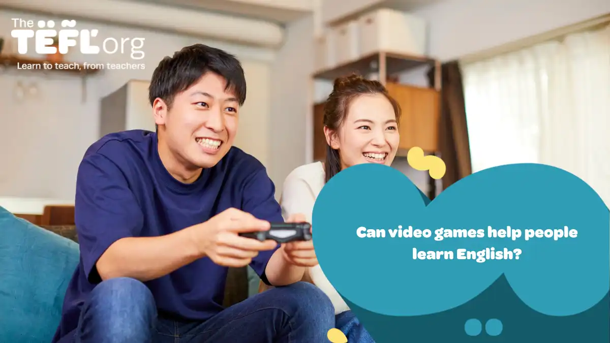 Can video games help people learn English?