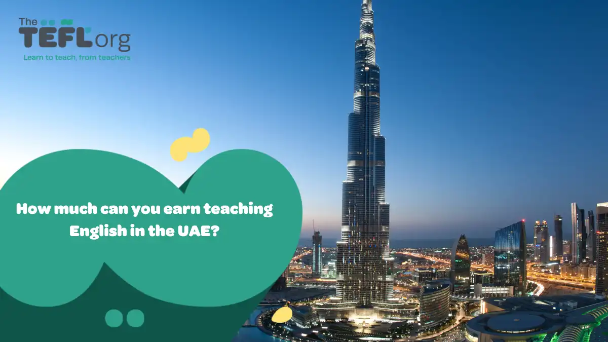 How much can you earn teaching English in the UAE?