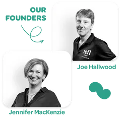 Joe Hallwood and Jennifer MacKenzie, co-founders of The TEFL Org