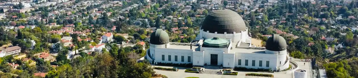 The Griffin Observatory in Los Angeles