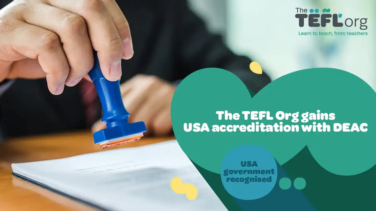 The TEFL Org gains USA accreditation with the DEAC