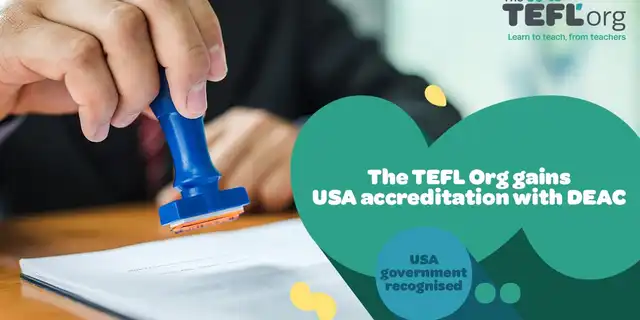 The TEFL Org gains USA accreditation with the DEAC