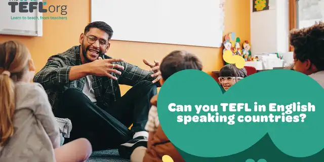 Can you TEFL in English-speaking countries?