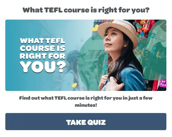 The TEFL Org Course Quiz