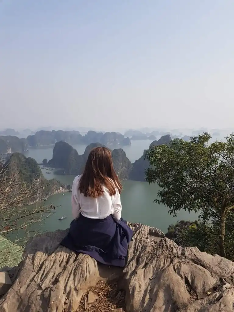 Bai Tho mountain in Ha Long city