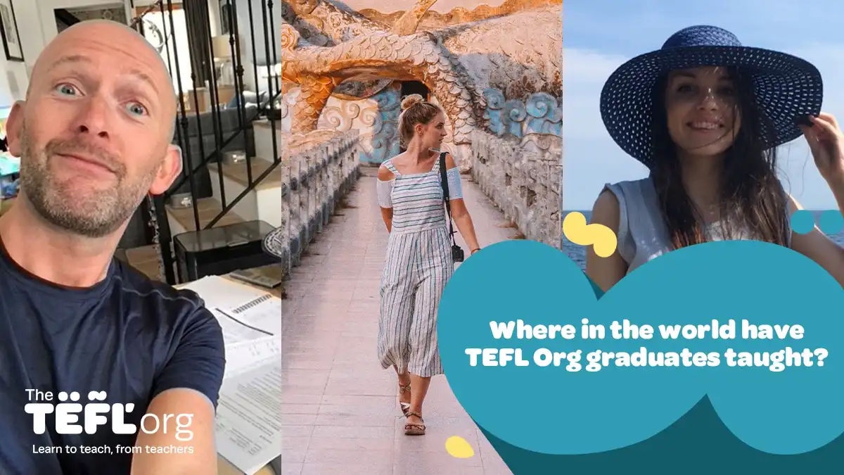 Where in the world have TEFL Org graduates taught English?